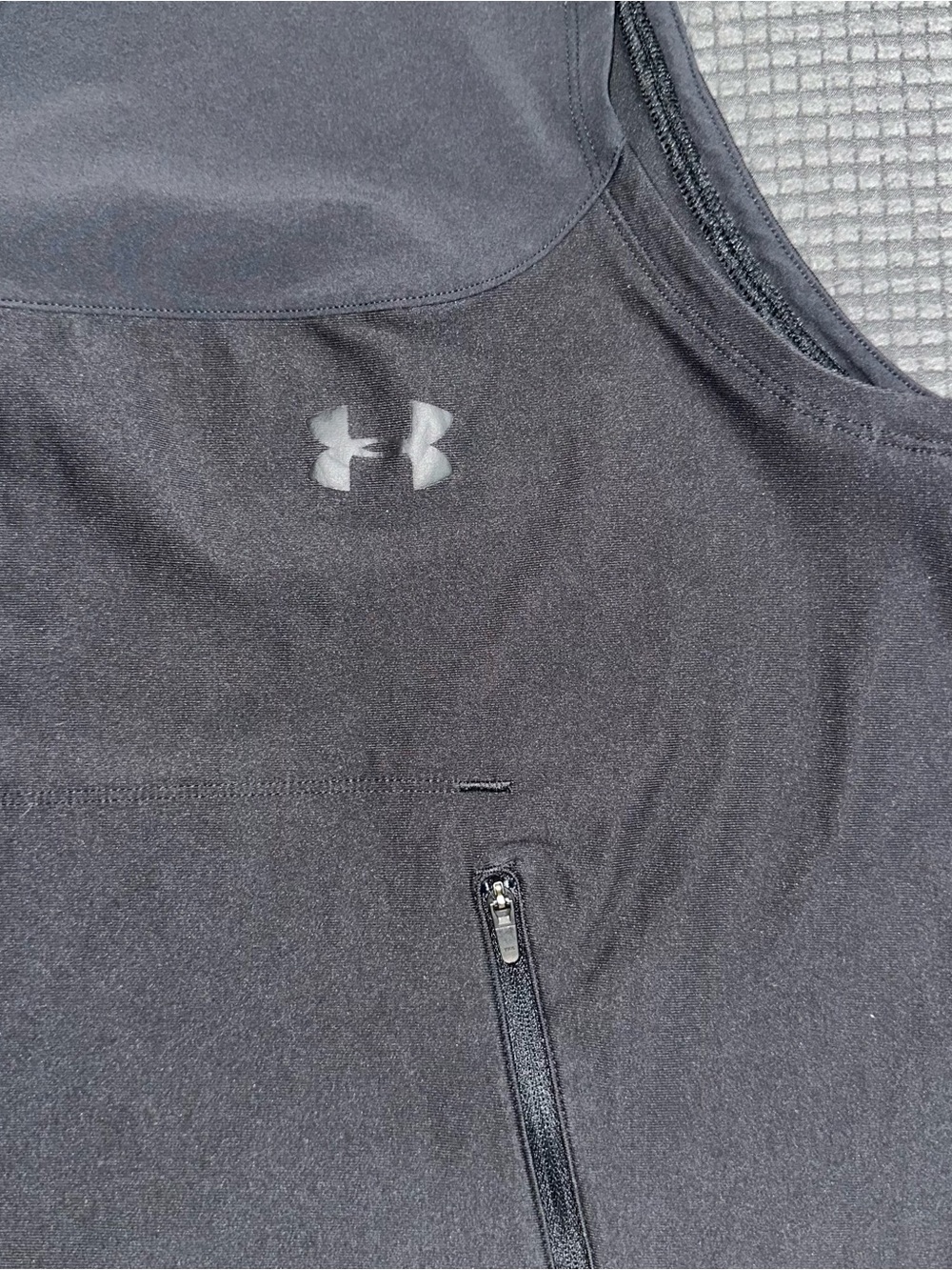 Under Armour HeatGear Tactical Sleeveless Hoodie Black 2XL Pullover Vest - Picture 3 of 7
